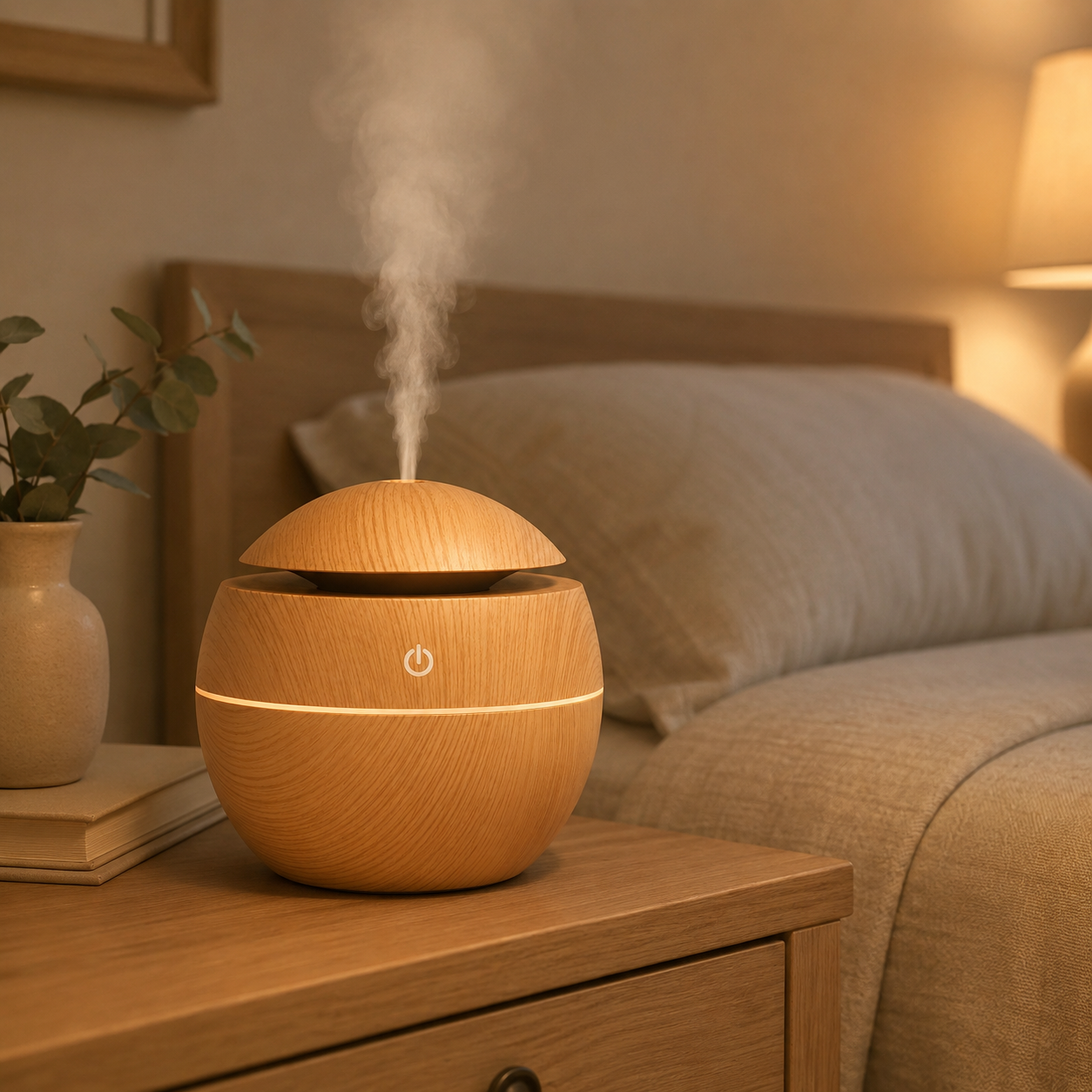 Difusor de Aromas Humidificador Mini