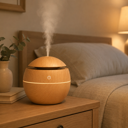 Difusor de Aromas Humidificador Mini