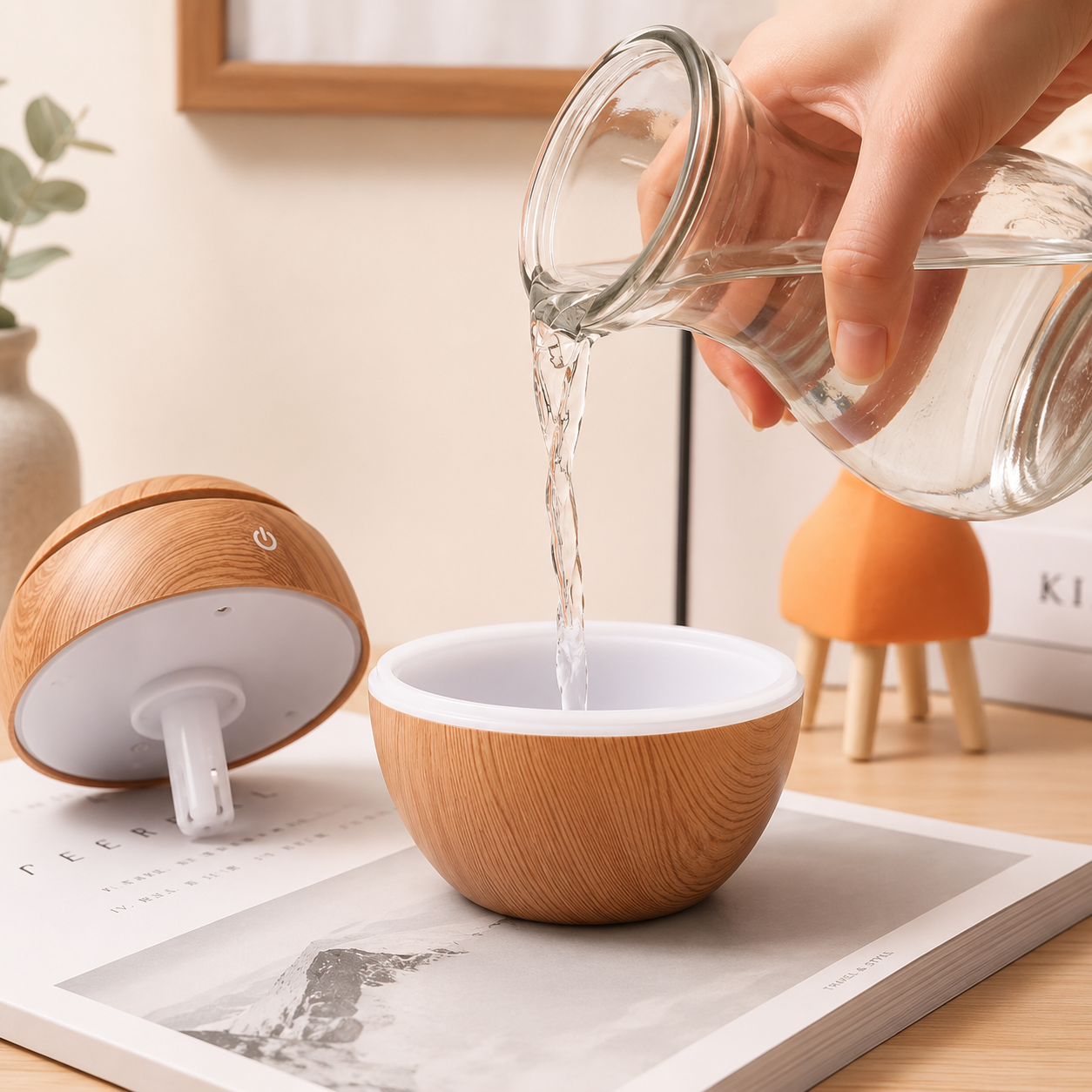 Difusor de Aromas Humidificador Mini